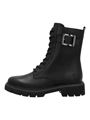 remonte Stiefelette in Schwarz/Schwarz