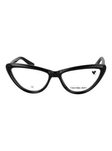 CALVIN KLEIN JEANS Damen Optische Fassungen Katzenauge Schwarz