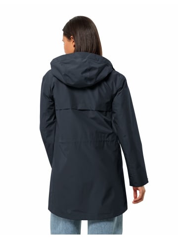 Jack Wolfskin Regenjacke für Damen in blau