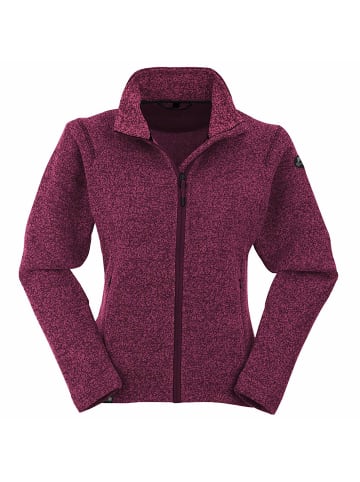 Maul Sport Strickfleecejacke Brixen in Lila