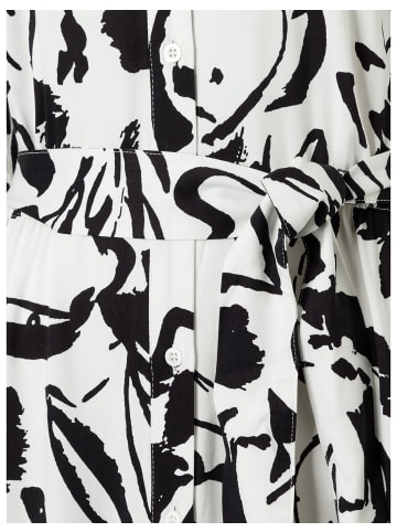 More & More Hemdblusenkleid in open two tone flowers eggshell