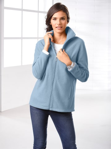 Sieh an! Fleecejacke in bleu