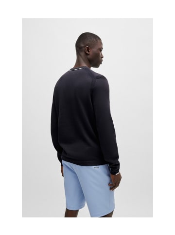 BOSS Jersey in Marine