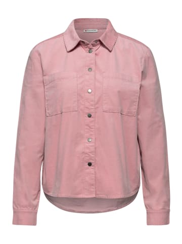 Street One Corduroy Mix Bluse in Powder Pink