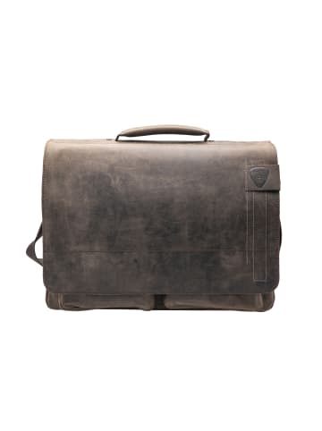 Strellson Aktentasche Richmond Briefbag XL in Dark Brown