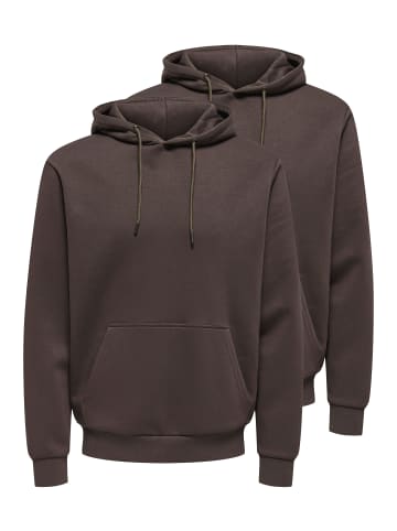 ONLY & SONS Sweatshirt / Hoodie Ceres in Mulch