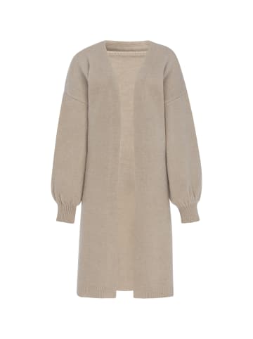 IDONY Women Cardigan in BEIGE