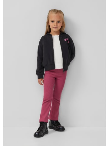 s.Oliver Sweatshirt Jacke in 9866_dunkelgrau