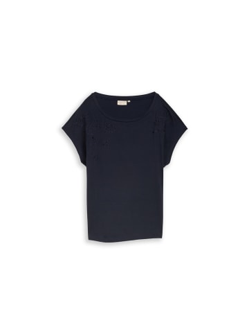Tom Tailor T-Shirt in sky captain blue