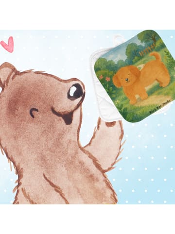 Mr. & Mrs. Panda Hitzeschutzhandschuhe Hund Flauschig Design ohn... in Weiß