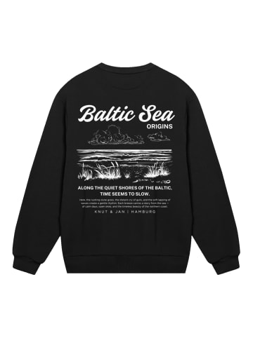 F4NT4STIC Sweatshirt Knut & Jan Baltic Sea Origins in schwarz