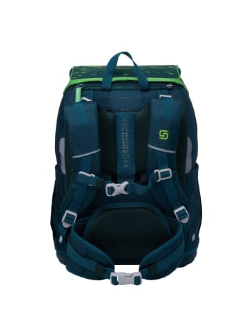 SCHNEIDERS Ergoplus Schulranzen-Set 8-teilig in green