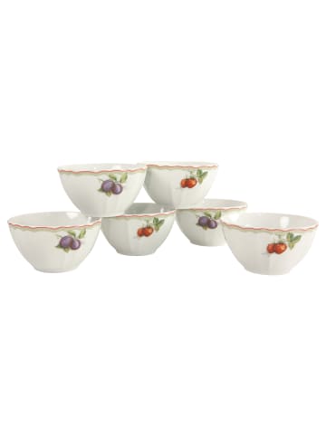 CreaTable CreaTable Flora Orchard Müslischalen Set 6 teilig in mehrfarbig