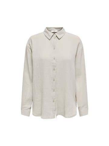 JDY Langarmbluse in Silver Lining