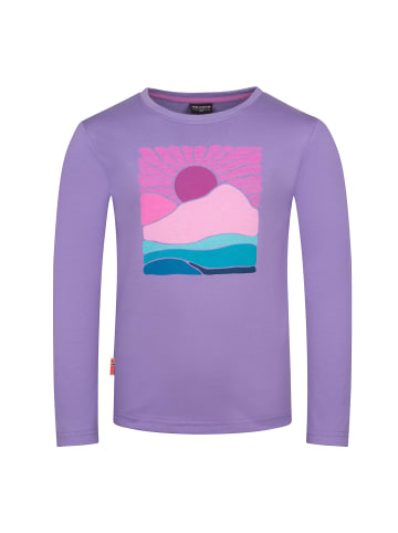 Trollkids Langarm-Shirt Falketind (GOTS) in lilac