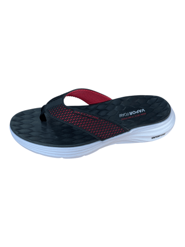Skechers Zehentrenner Zehentrenner in schwarz/rot