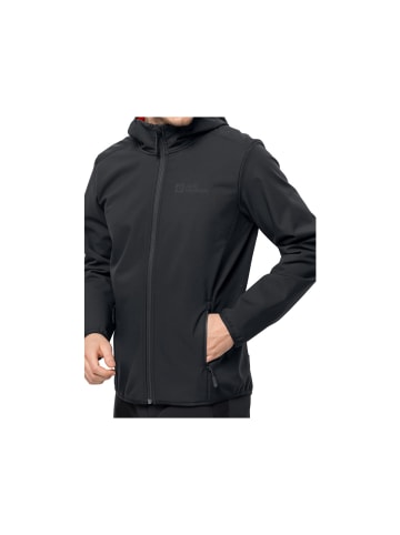 Jack Wolfskin Softshelljacke für Herren in Schwarz