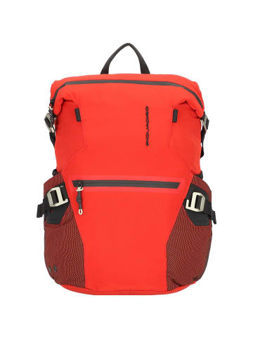 Piquadro PQ-M Rucksack RFID 41 cm Laptopfach in red