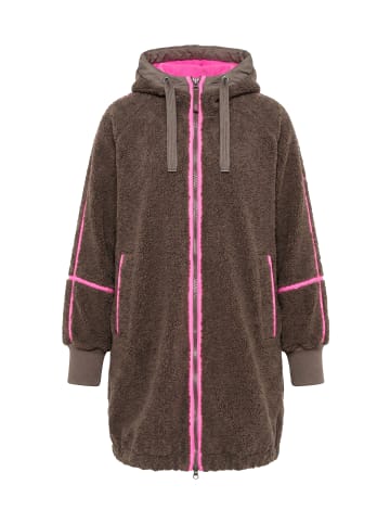 LAURASØN Jacke in dunkeltaupe