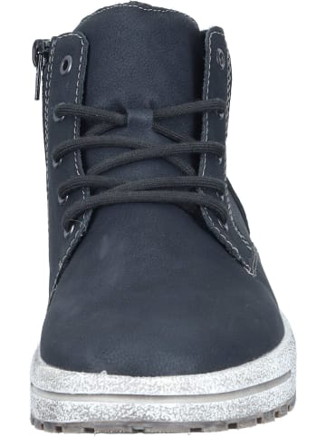 rieker Winterstiefel in schwarz/granit/schwarz/rauch