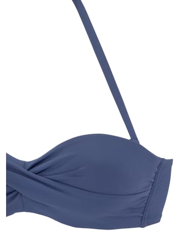 S. Oliver Bügel-Bikini-Top in blau