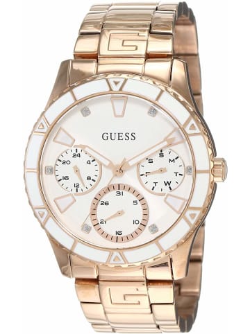 Guess Quarzuhr Valencia in gold