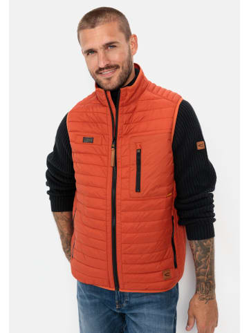 Camel Active Steppweste mit leichtem Futter in Rot