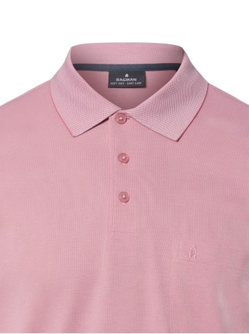 Ragman Poloshirt in rosa - 0010