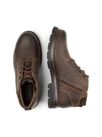 Camel Active Schnürboot mit Reißverschluss in Braun
