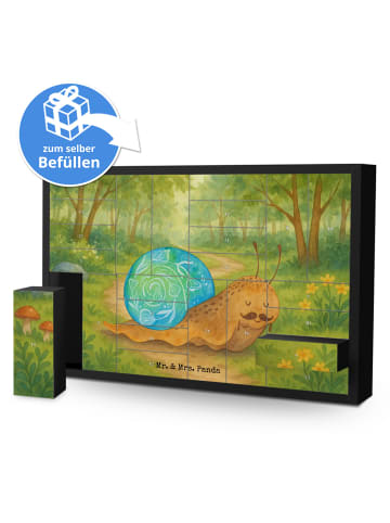 Mr. & Mrs. Panda Adventskalender Schnecke Sir Design ohne Spruch in Weiß