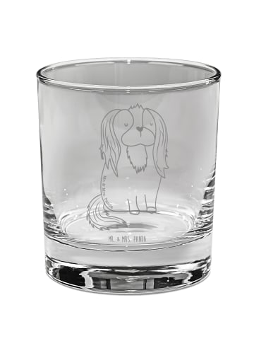 Mr. & Mrs. Panda Glas Hund Cavalier King Charles Spaniel ohne Sp... in Transparent