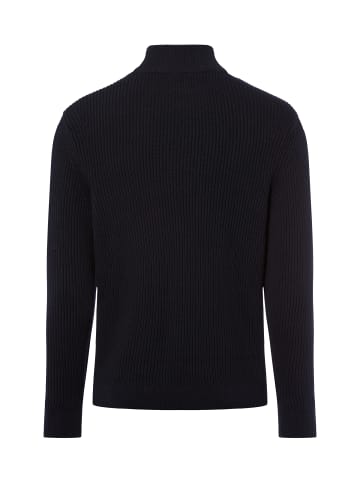 Nils Sundström Pullover in marine - 0005