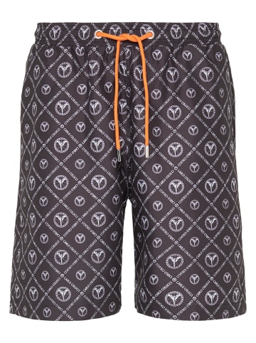Carlo Colucci Badeshorts Carmellini in Schwarz
