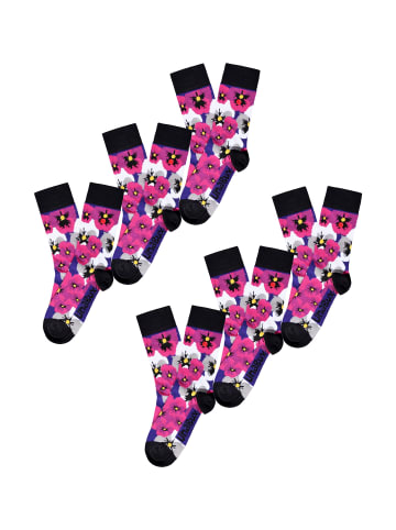 Unabux Freizeitsocken GRUMBLE IN THE JUNGLE in Schwarz