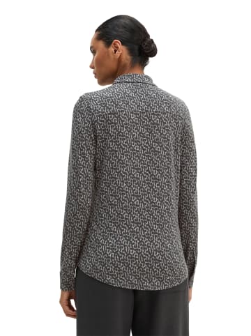 Marc O'Polo Print-Jerseybluse regular in Medium Green