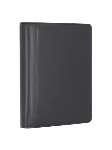 Alassio Bosa Schreibmappe Leder 35 cm schwarz