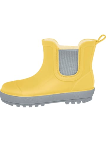 Playshoes Regenstiefel Halbschaft uni in gelb