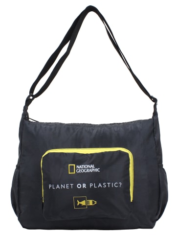 National Geographic Shopper Foldable in Schwarz