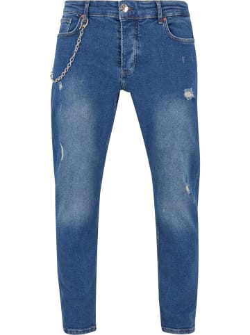 2Y Studios 2Y Studios Herren 2Y Destroyed Tapered Denim in blue