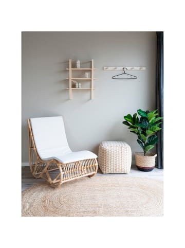 ebuy24 Teppich Bombay Holz 140 x 200 cm