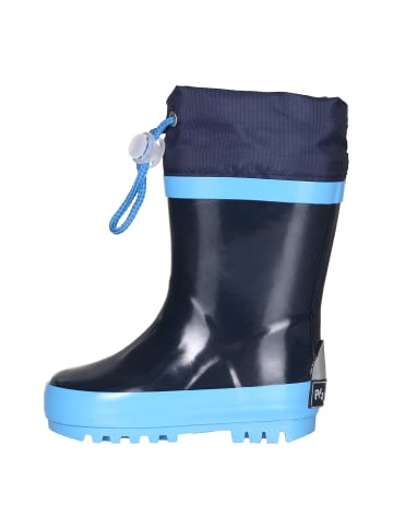 Playshoes Gummistiefel Basic gefüttert in Marine