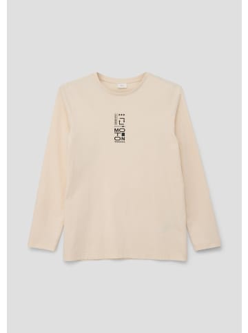 s.Oliver T-Shirt langarm in Beige