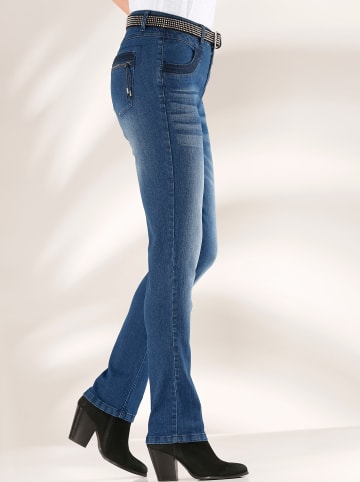 WITT WEIDEN Jeans in blue-stone-washed