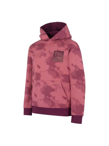 Trollkids Hoodie Lifjell in frozen berry