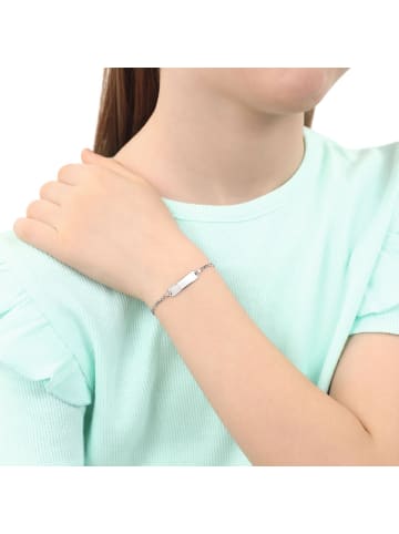 Amor Identarmband Silber 925, rhodiniert in Silber