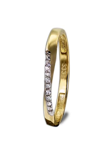 GoldDream 333 Gelbgold - 8 Karat Damen Ringe Swing Fingerring 58 (18,5)