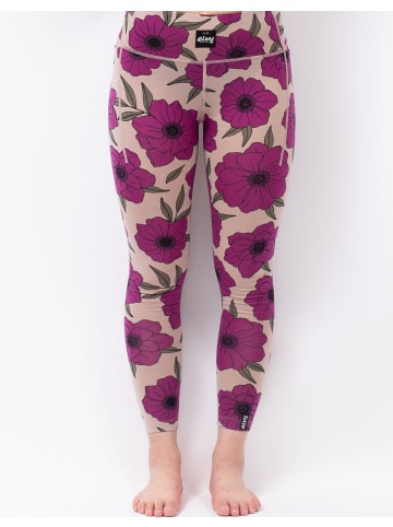 eivy Funktionstights Pocket Wool Tights in Earth Flowers