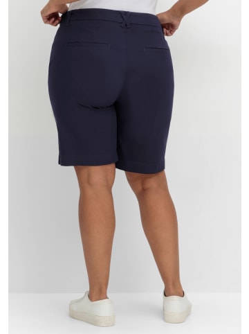 sheego Bermudas in tiefblau