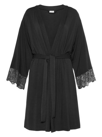 LASCANA Kimono in schwarz