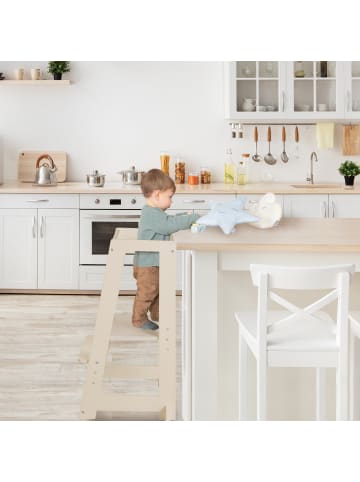 roba Montessori Lernturm Monti Step – FSC-Holz, Küchenhelfer
